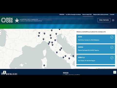 Il sito web di RENOSS