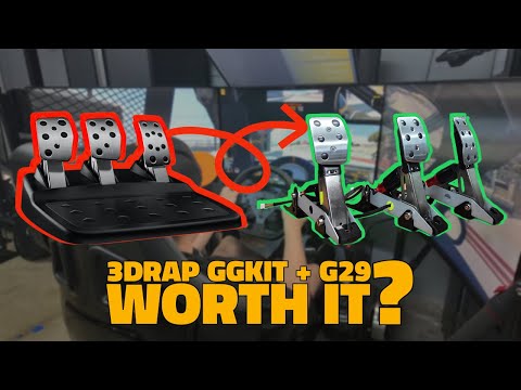 3DRAP GG Kit | Should You Mod Your Logitech G29 Pedals?