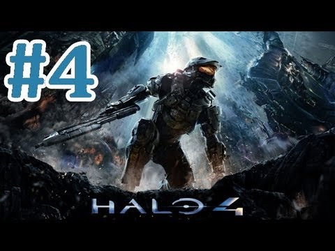 Halo 4 Walkthrough Part 4 With Live Commentary Mission 3 Buried and Forgotten Xbox 360