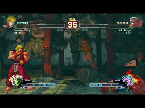 SSFIV Ranked Match - Ken (Breeziest Cargo) Vs Hakan (Me)