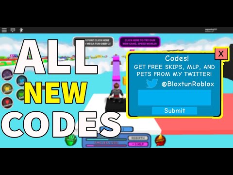 MEGA FUN OBBY ALL NEW CODES