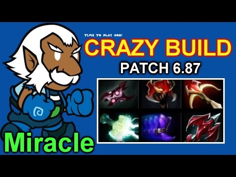 Dota 2 Miracle Zues: Normal Atk Crazy Build - Patch 6.87