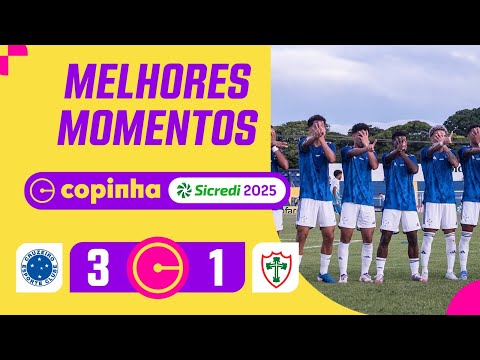 Gols e lances de Cruzeiro x Portuguesa