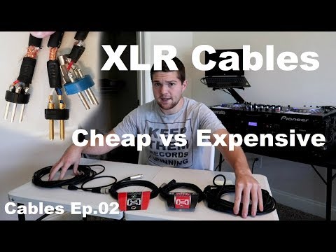 Hosa MCL-110 mikrofono laidas, XLR/XLR - 3m video
