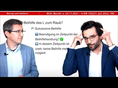 Jurastudium Strafrecht - Klausurkorrektors Liebling: Verhältnis von Beihilfe und Anschlussdelikten