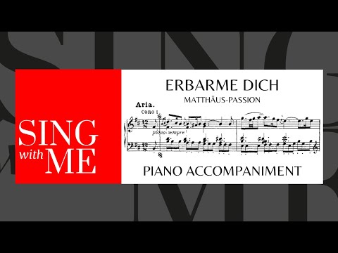 Erbarme dich, mein Gott - Accompaniment - Matthäus-Passion - Bach