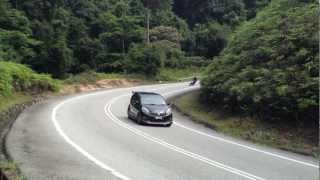 preview picture of video 'Honda Wave Dash Cornering at Kuala Klawang 2'