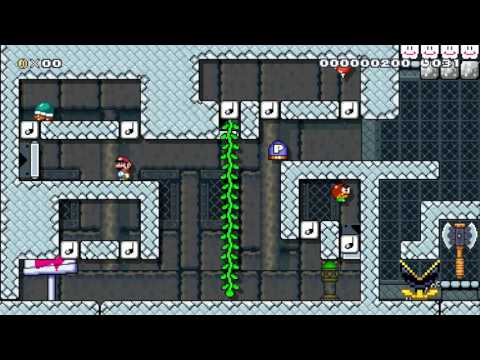 Daniels 1st puzzle by Abby - SUPER MARIO MAKER - NO COMMENTARY 1AU