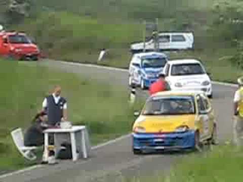 Lucarelli al rally casciana