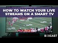 How to Watch a Live Stream on your Smart TV