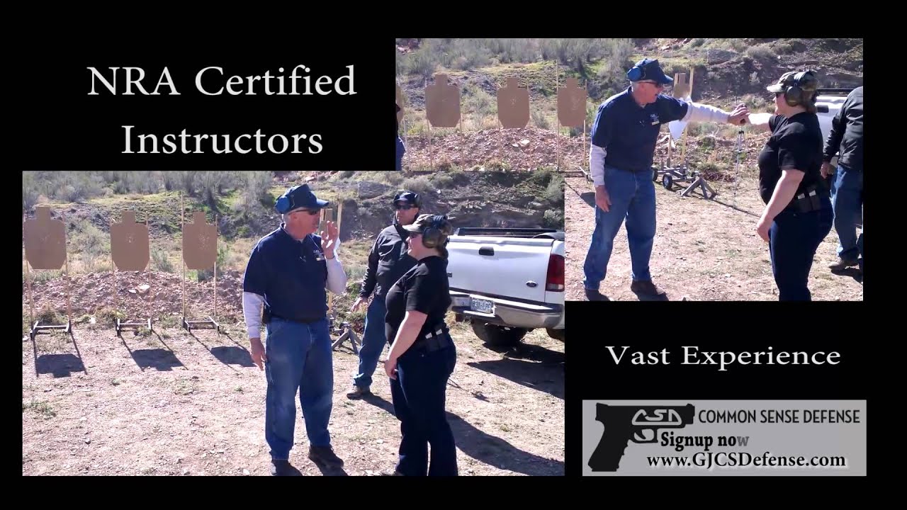 Video: CSD Grand Junction, Colorado - Common Sense Defense - Concealed Handgun - Western Colorado