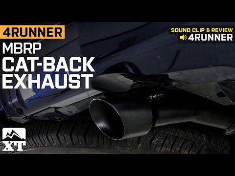 2004-2023 4.0L 4Runner MBRP Armor BLK Cat-Back Exhaust Review & Sound Clip