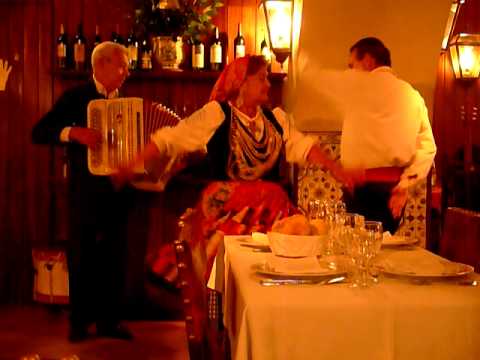 Traditional Portuguese  Dance,  FADO HOUSE "A SEVERA" 1, Lisbon, Portugal