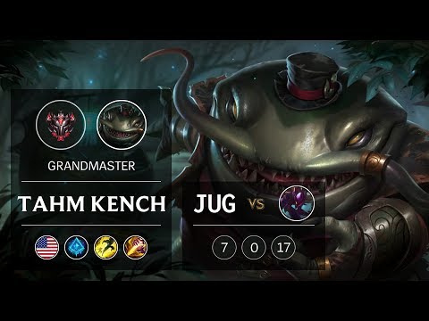 Tahm Kench Jungle vs Kha'Zix - NA Grandmaster Patch 9.5