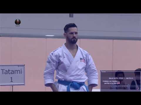 Aoi Funada vs Ariel Torres Gutierrez | Quarter-Final Male Kata | Fukuoka 2023