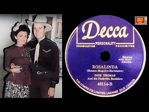 DICK THOMAS And His Nashville Ramblers - Rosalinda (1946)