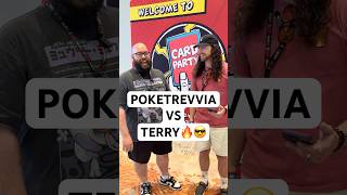 POKETREVVIA with Terry from Min Max Collectibles! Is Terry a Poke Professional?! 😂  #pokemon #fyp