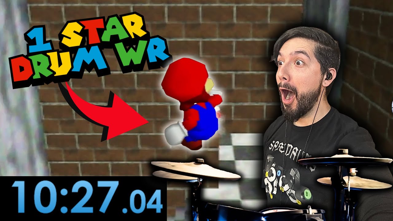 1 Star Drum% Speedrun WR (10:27) | World First - YouTube