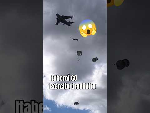 Treinamento do exército em Itaberai Go
