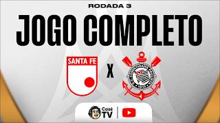 JOGO COMPLETO: SANTA FÉ X CORINTHIANS | LIBERTADORES FEMININA 2026 | 3ª RODADA