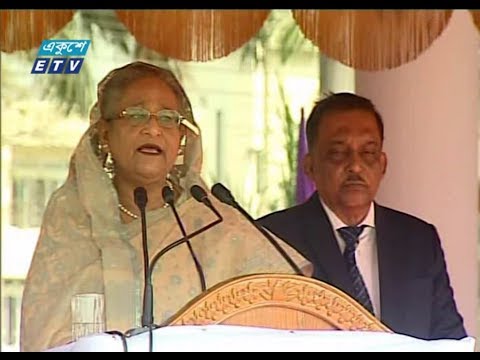 ৩৮ তম জাতীয় প্যারেডে মাননীয় প্রধানমন্ত্রী
