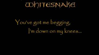 Whitesnake - All I Want Is You - Lyrics (HD)