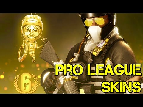 Pro League Sets for Rook, Ash, Mozzie, and Gridlock | Rainbow Six Siege