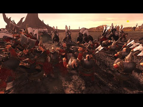 kislev reborn mod!- kislev vs chaos Dwarfs- warhammer 2 cinematic battle
