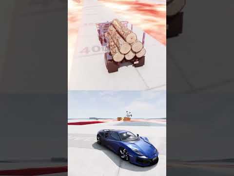 Car Escape Challenge! 🚗⚒️ Giant Hammers & Crushers #CarEscape #CarChallenge #CarVsCrusher #shorts