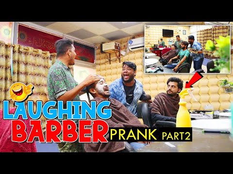 | Laughing Barber Prank Part 2 | By Nadir Ali & Jaffar Masatana in | P4 Pakao | 2021