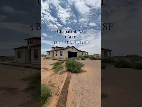 Home for Sale Home Tour - 3 BD | 2 BA 2,624 SF - 1 acre lot in Chaparral, NM $340,000  #house