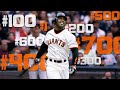Barry Bonds Milestone Home Runs Compilation HD And Restored Footage