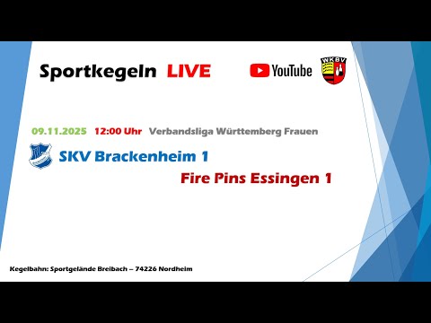SKV Brackenheim 1 - Fire Pins Essingen 1 (Verbandsliga Frauen)