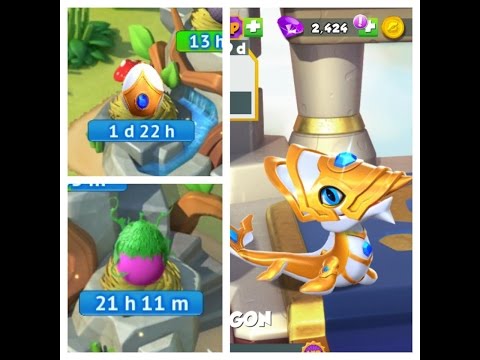 DRAGON MANIA LEGENDS my Narwhale hatched and how to breed Envy and coral dragon