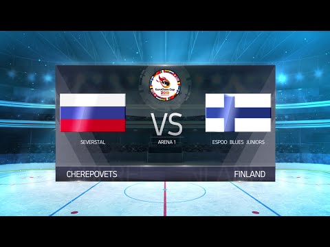 EuroChem Cup 2019 Third Place Game Severstal (Cherepovets) - Espoo Blues Juniors (Finland)