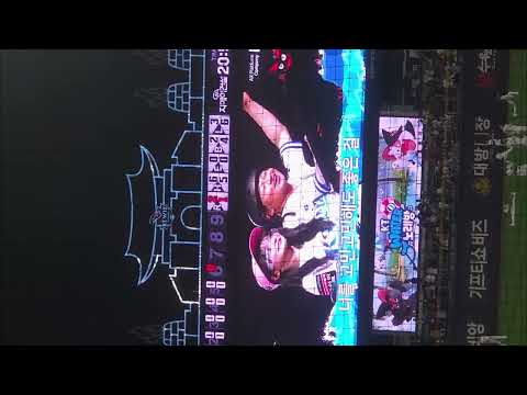 260816 키움 VS KT 치어리더석 이벤트 쵸단 직캠
