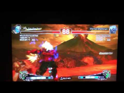 SSF4AE : 91st Perfect Vega Vs. 5419 BP Oni