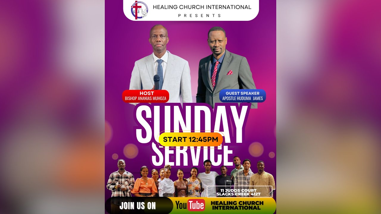 SUNDAY SERVICE//WITH//APOSTLE HUDUMA JAMES//HEALING CHURCH INTERNATIONAL//19/4/26