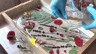 Resin Art DIY: Embedding Flowers in Epoxy ✨