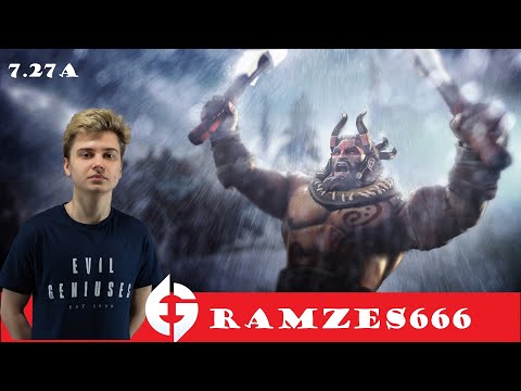 [DOTA 2] EG.RAMZES666 the BEASTMASTER [OFFLANE] [7.27A]