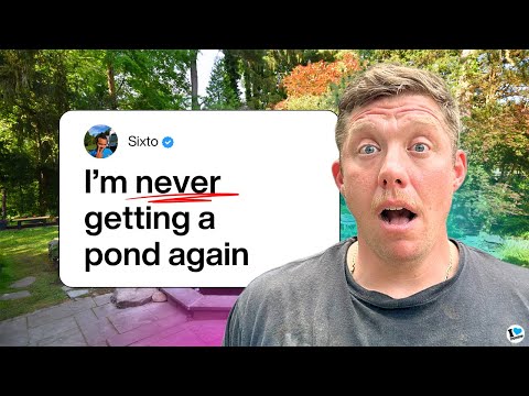 THIS JOB CHANGED HOW WE BUILD PONDS