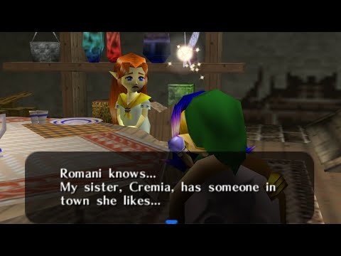 Hidden Conversation With Romani (Majora's Mask)
