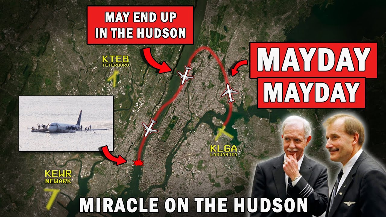 Flight US1549 Miracle on the Hudson | Radar + Radio Audio + CVR Transcript