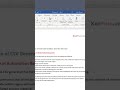 How to Create a Table of Contents in Microsoft Word #shorts