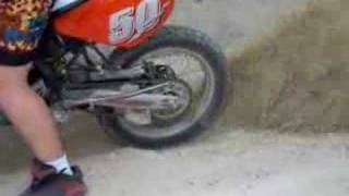 Guti y Pako en salida cross