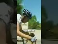 Cyclist Wins on Spectators Bike #shorts