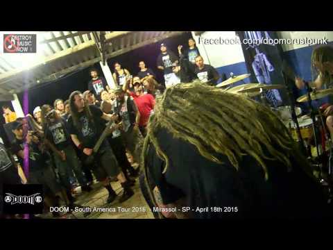 DOOM -  South america tour 2015 - Mirassol - SP ( full gig )