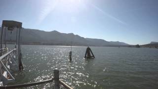 preview picture of video 'wind surfing on the Columbia River, 4k'