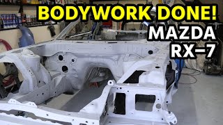【#23 Mazda RX-7 Restomod Build】Sheet metal repairs on the body were completed!