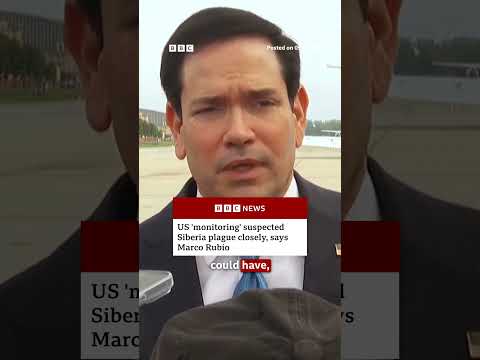 US 'watching closely' after plague researcher dies in Russia, Rubio says. #BBCNews